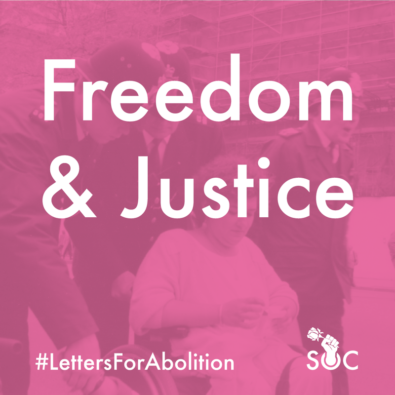 Letters for Abolition Blog Post #1 Freedom and Justice